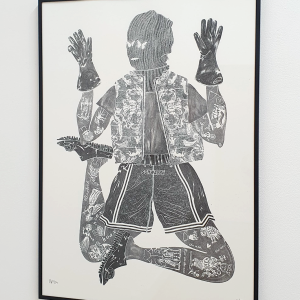 Nina van de Ven – Schwalbe (zeefdruk)