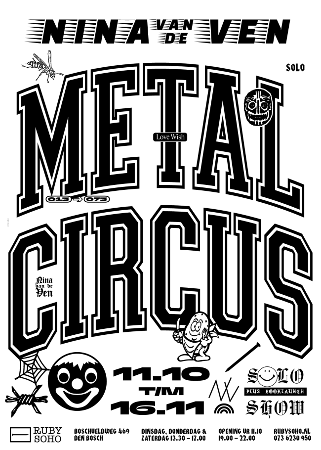 METAL CIRCUS – Nina van de Ven (solo)