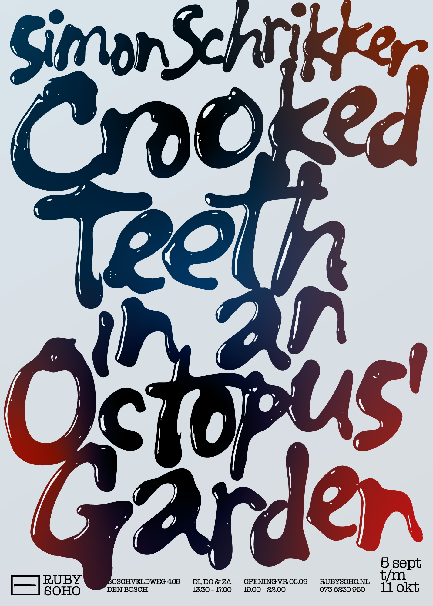 SimonSchrikker_CrookedTeethInAnOctopusGarden_Poster